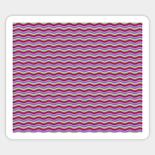 Purple patterns Sticker